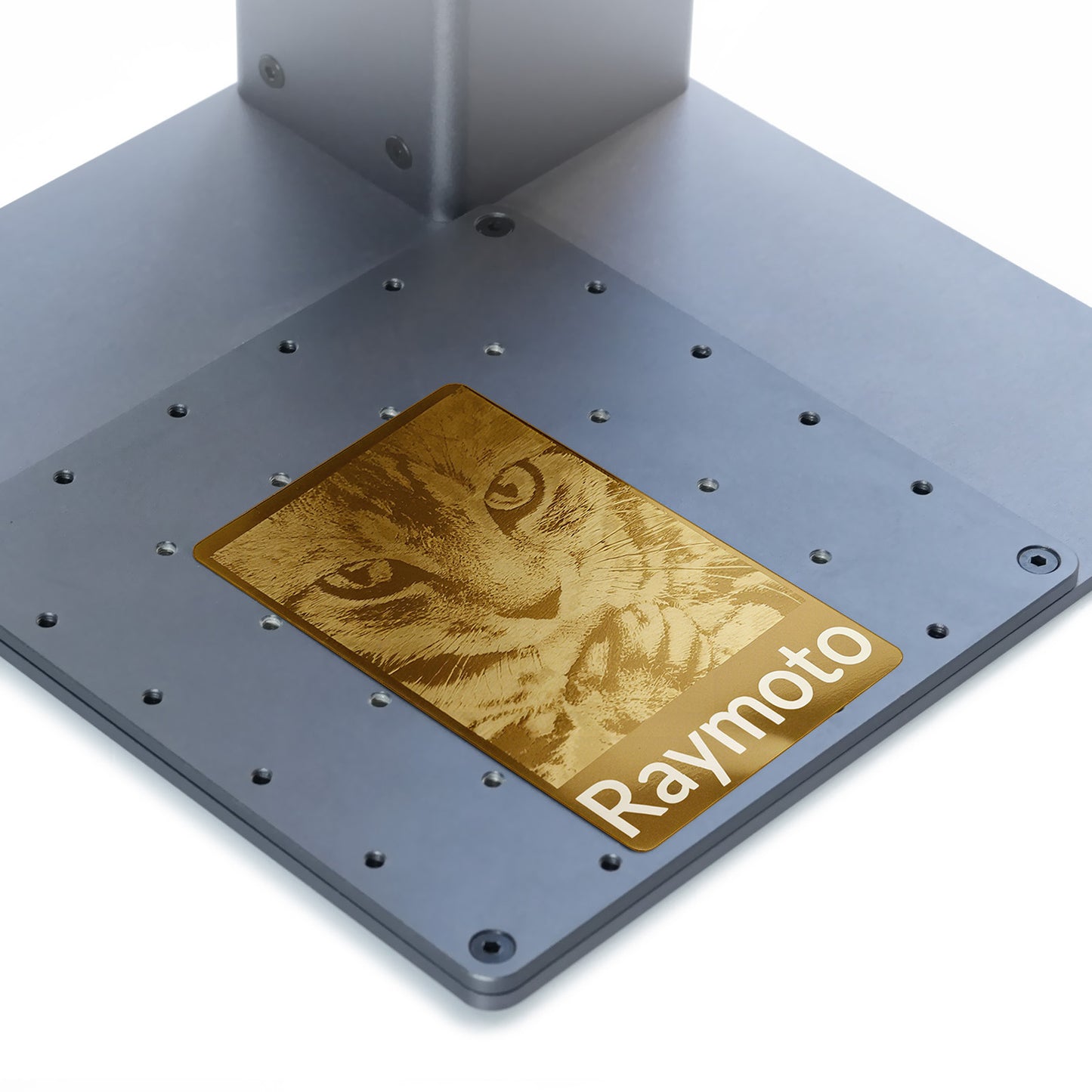Aluminum metal business cards