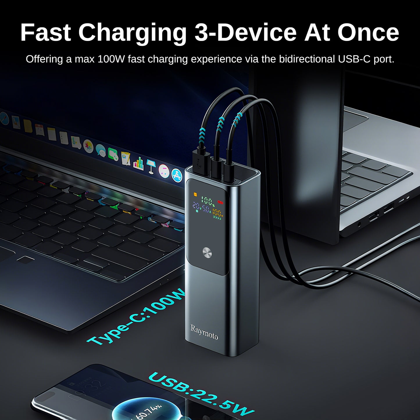 Raymoto Power Bank for R1/R1 PRO