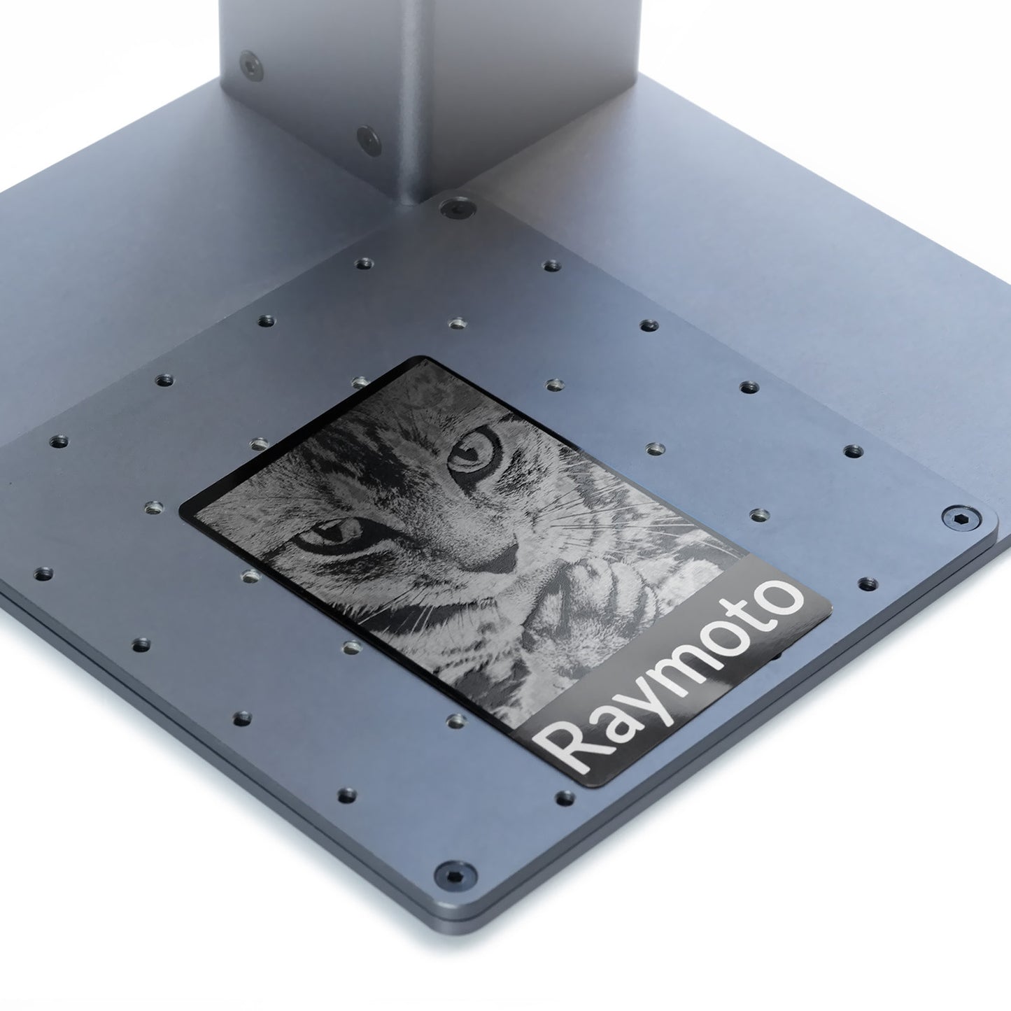 Aluminum metal business cards