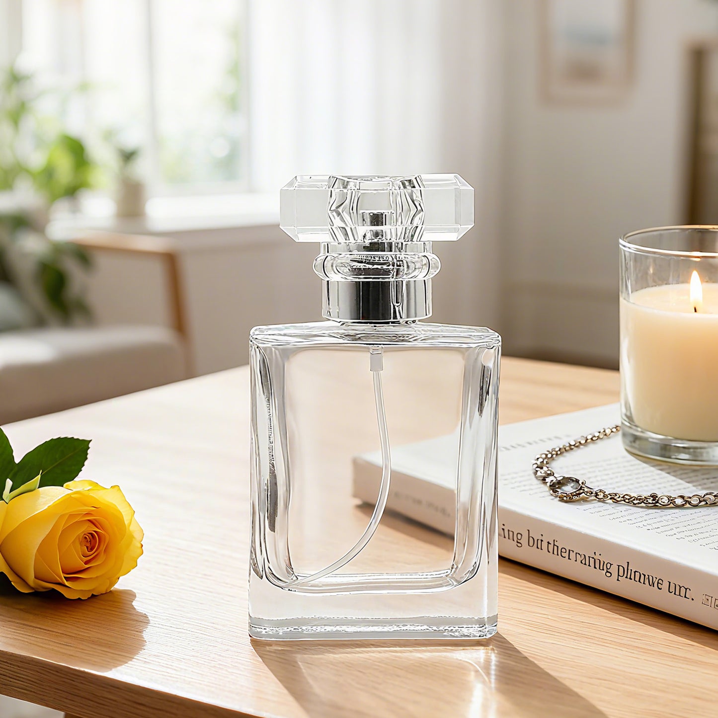 Laser-engraved perfume bottle samples