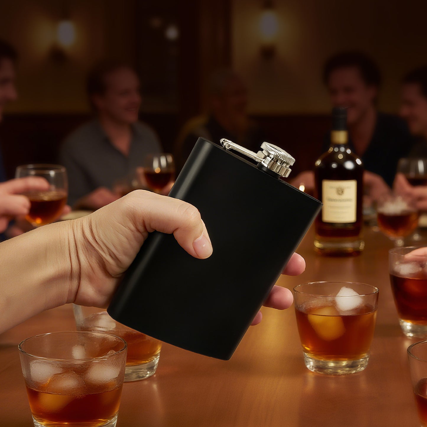 Stainless steel flask