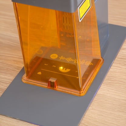 Black gouache pigment for Laser Engraving Glass & Transparent Materials
