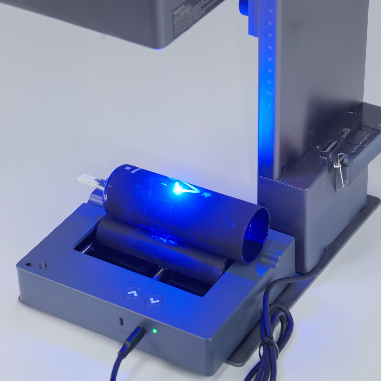 Black gouache pigment for Laser Engraving Glass & Transparent Materials