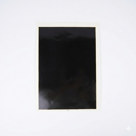 Black marking paper for laser engraving